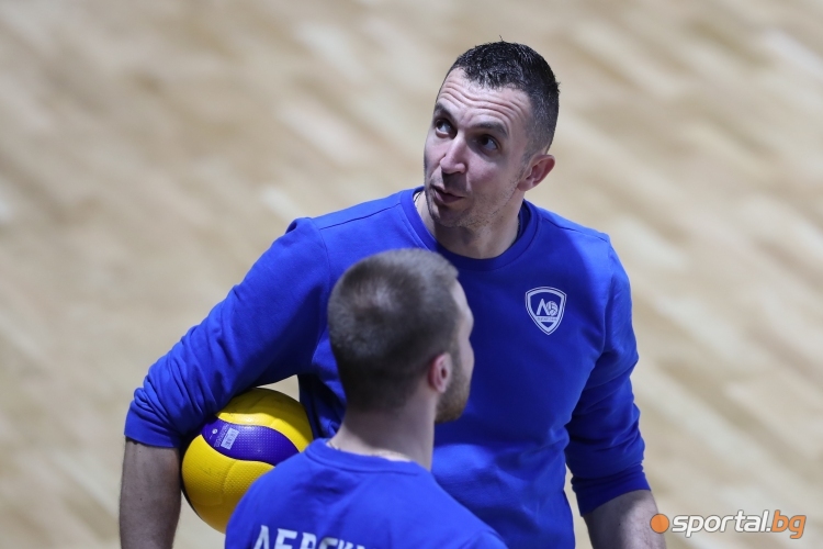 Тренировка на ВК Левски